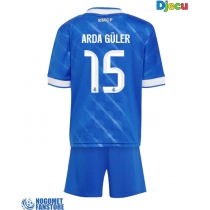 Real Madrid Arda Guler #15 Rezervni Dres za djecu 2025-26 Kratak Rukav (+ Kratke hlače)
